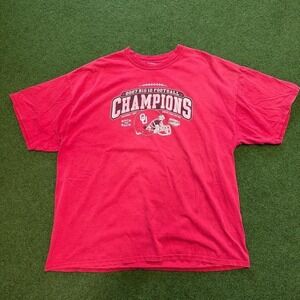 2007 Oklahoma Sooners football tee Big 12 football champions OU Sooners t shirt
